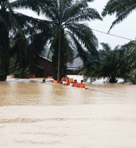 Jembatan Ambruk di Pangkalan Susu — Akses Terputus Total