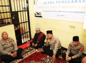 Kapolres Langkat Ajak Personel dan Tahanan Punggahan Sambut Ramadhan 1447 H
